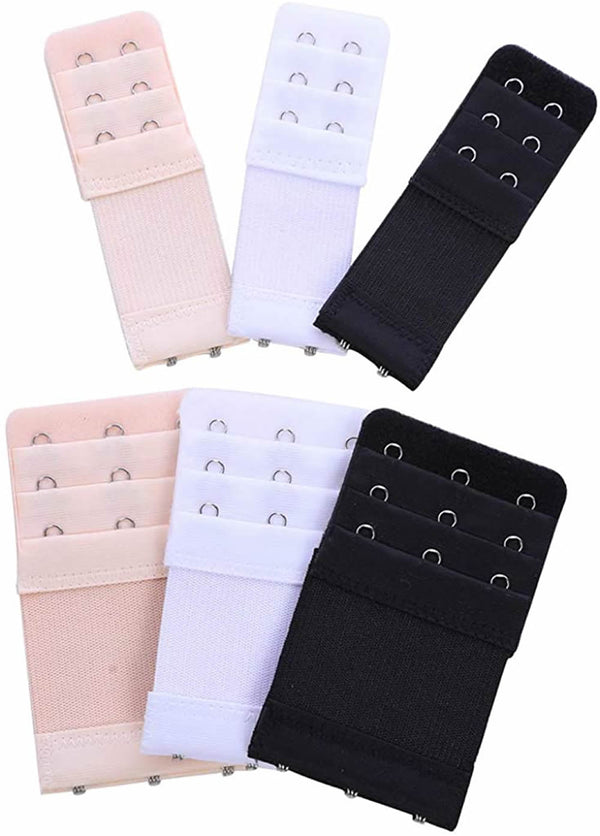 2,3 Bra Hook Extender Elastic Bra Extension Hook Sets & Loop Strap for Maternity