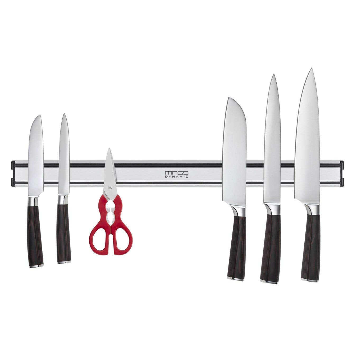 MASS DYNAMIC Magnetic Knife Rack for Wall,56 CM Aluminum Storage Magne
