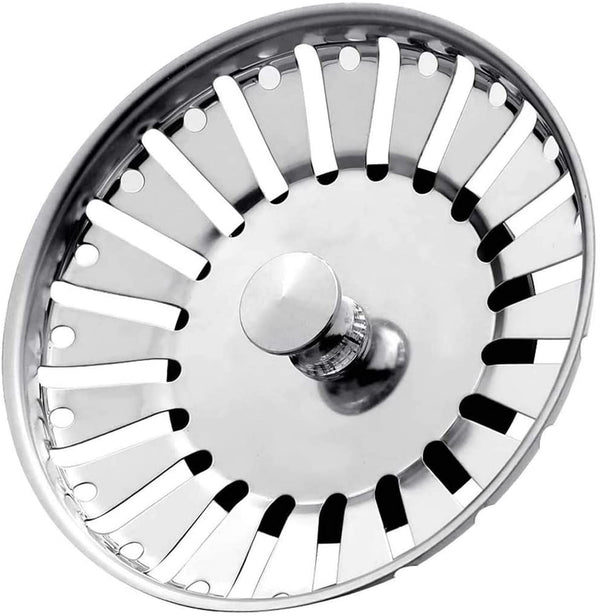 Stadux Stainless Steel Kitchen Sink Strainer plug, Diameter: 84mm