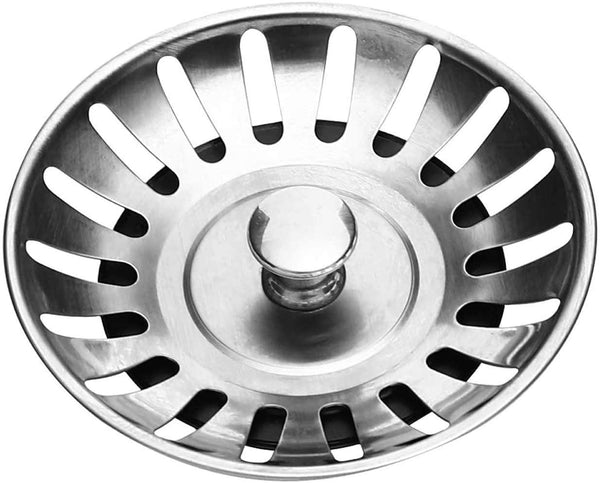 Stadux Stainless Steel Kitchen Sink Strainer plug, Diameter: 78mm