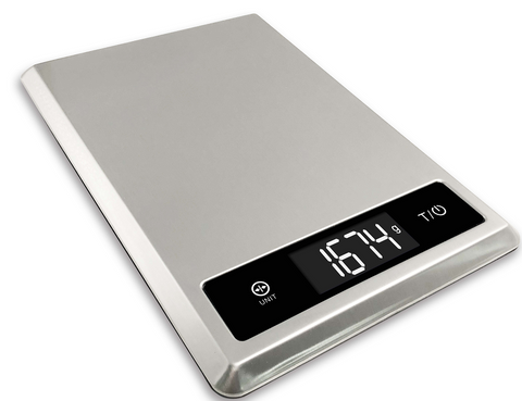 CGI Digital Food Weighing Kitchen Scale, Stainless Steel, Anti Thumb Impression Panel & Tare Function